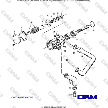 Mercruiser 4.2L 200 LD -...