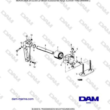 Mercruiser 4.2L 200 LD -...