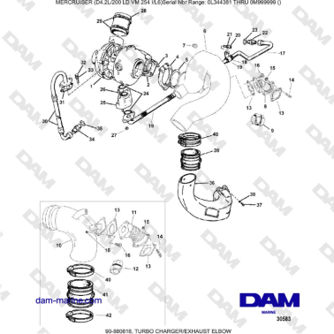 Mercruiser 4.2L 200 LD -...