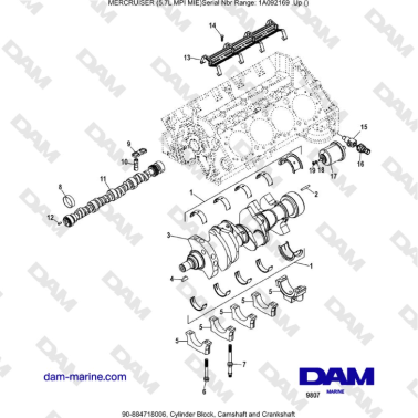 Mercruiser 5.7L MPI MIE -...