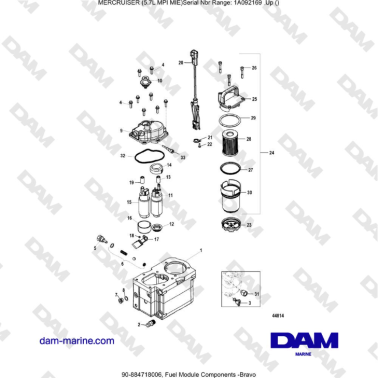 Mercruiser 5.7L MPI MIE -...