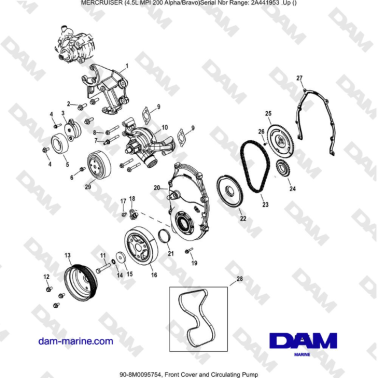 Mercruiser 4.5L MPI -...