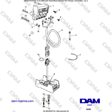 Mercruiser 4.5L MPI - Kit...