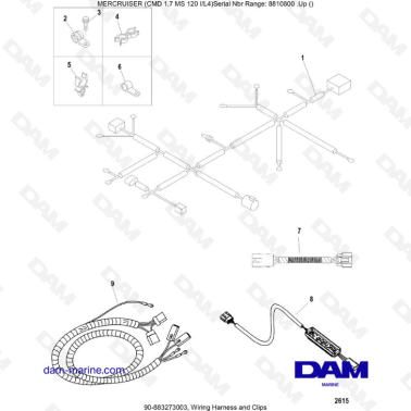 Mercruiser CMD 1.7L MS 120...