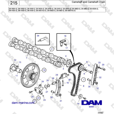 Volvo Penta D6-300 / D6-340...