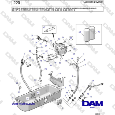 Volvo Penta D6-300 / D6-340...