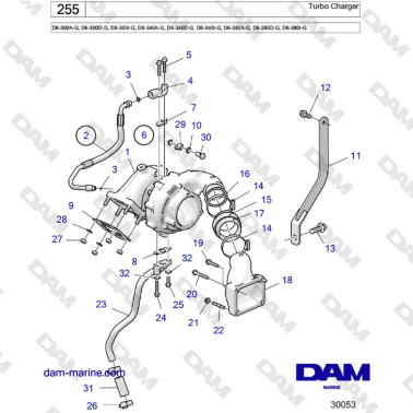 Volvo Penta D6-300 / D6-340...