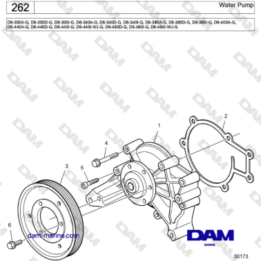 Volvo Penta D6-300 / D6-340...