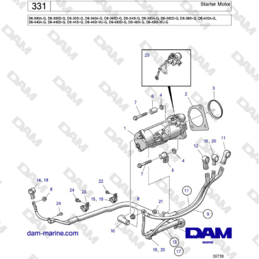 Volvo Penta D6-300 / D6-340...