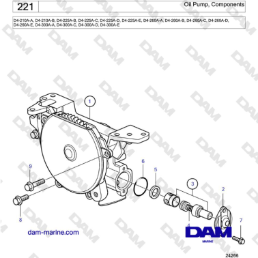 Volvo Penta D4-210 / D4-225...