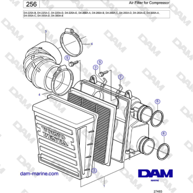 Volvo Penta D4-225 / D4-260...