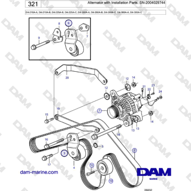 Volvo Penta D4-210 / D4-225...