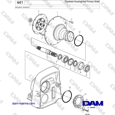 Volvo Penta D4-225I-C,...