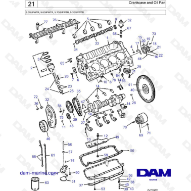 Volvo Penta 5.7L GS -...