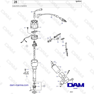 Volvo Penta 5.7L GS -...
