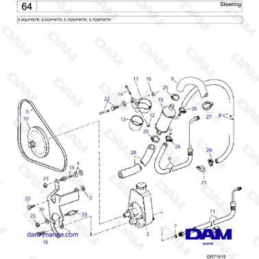 Volvo Penta 5.7L GS -...