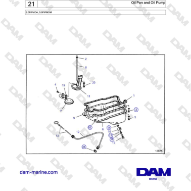 Volvo Penta 5.0L FI - Oil...