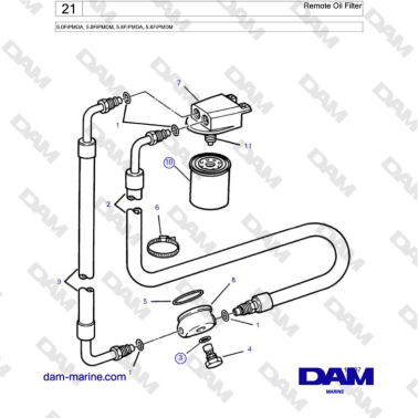 Volvo Penta 5.0L FI -...