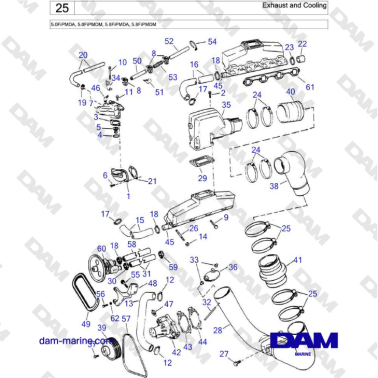 Volvo Penta 5.0L FI -...