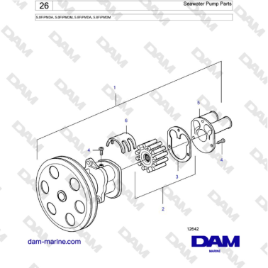 Volvo Penta 5.0L FI -...