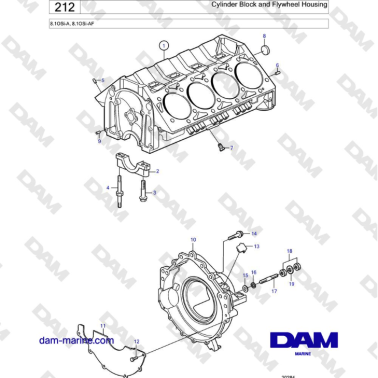 Volvo Penta 8.1L OSI -...
