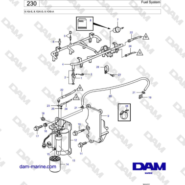 Volvo Penta 8.1L OSI -...