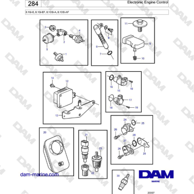 Volvo Penta 8.1L OSI -...
