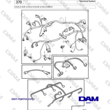 Volvo Penta 8.1L OSI - Electrical System