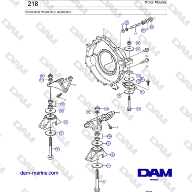 Volvo Penta V8-430 -...