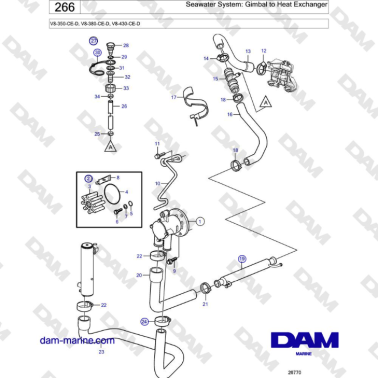 Volvo Penta V8-430 -...