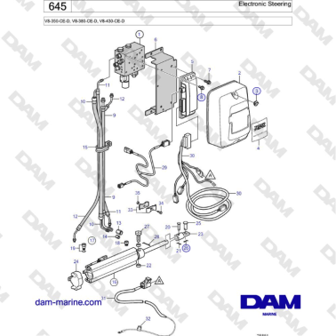 Volvo Penta V8-430 -...