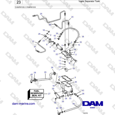 Volvo Penta 5.7L GSI -...