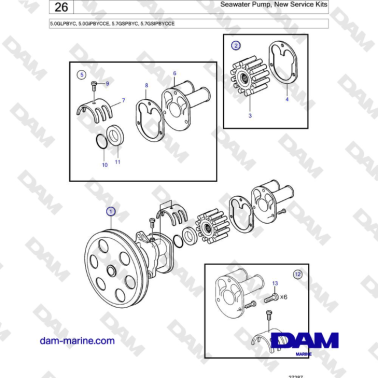 Volvo Penta 5.7L GSI -...