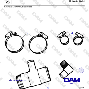 Volvo Penta 5.7L GSI -...