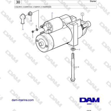 Volvo Penta 5.7L GSI -...