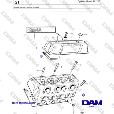 Volvo Penta AQ200C / AQ200D...