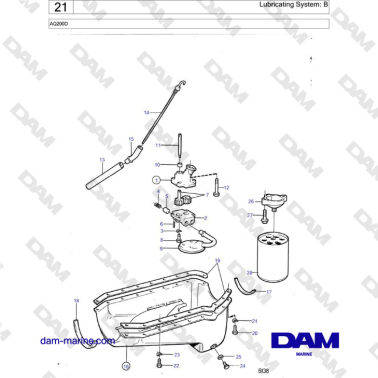 Volvo Penta AQ200D -...