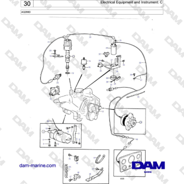 Volvo Penta AQ200D -...
