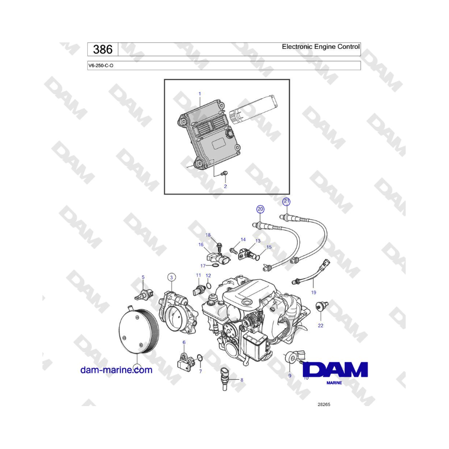 Volvo Penta V6-250 - Electronic Engine Control