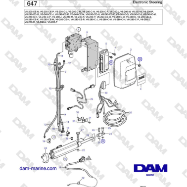 Volvo Penta V6-250 - Electronic Steering