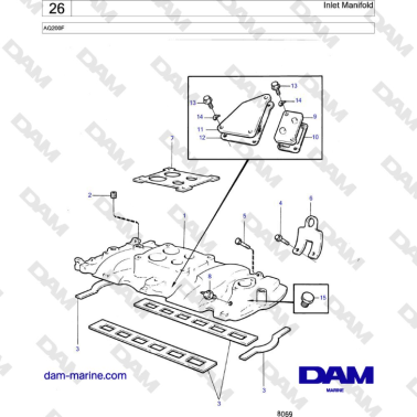 Volvo Penta AQ200F -...