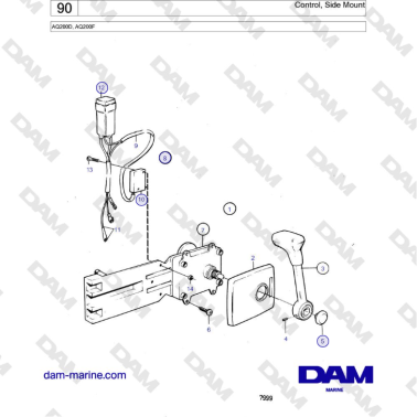Volvo Penta AQ200F -...