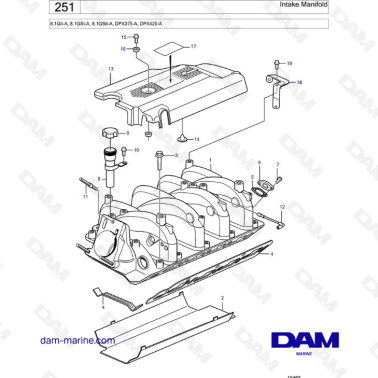 Volvo Penta 8.1L GSI -...