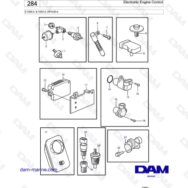 Volvo Penta 8.1L GSI - Electronic Engine Control