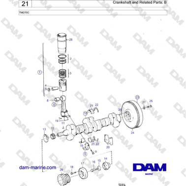 Volvo Penta TMD70 -...