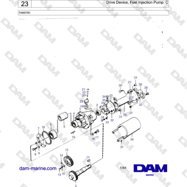 Volvo Penta TAMD70 -...