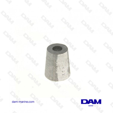 40MM TAPERED SHAFT END ANODE