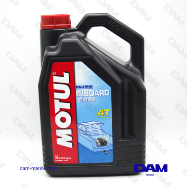 INBOARD MOTOR OIL 15W40 - 5L