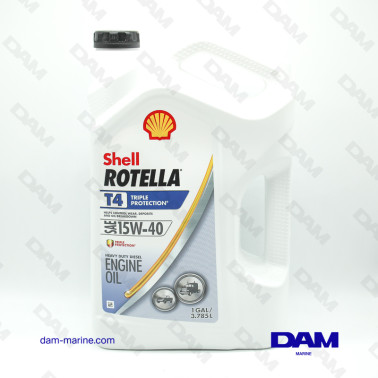HUILE MOTEUR 15W40 T4 - 1GL