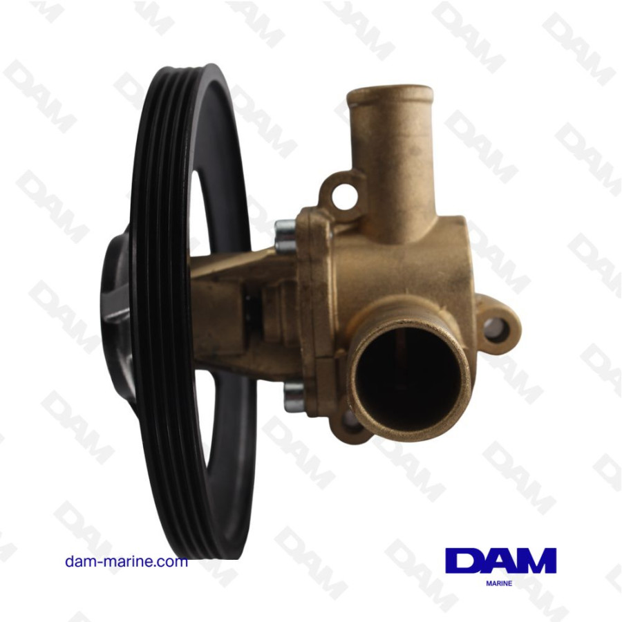 Pompe à Eau Circulation Moteur Marin V6 4,3L V8 5,7L - Compatible Mercruiser, Crusader - Turbine Laiton